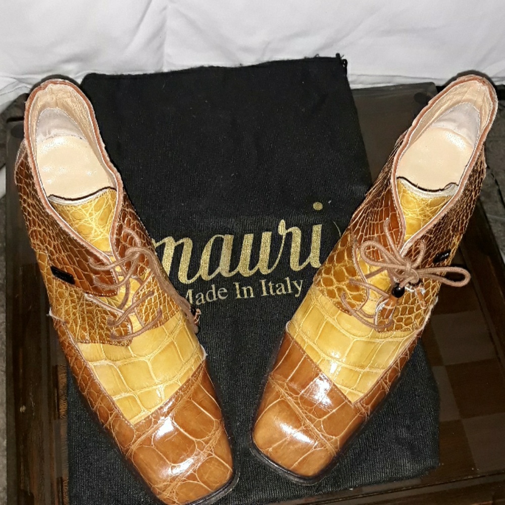 Genuine Alligator boots leather mauri